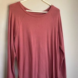 Red Pink American Eagle Soft & Sexy Long Sleeve S